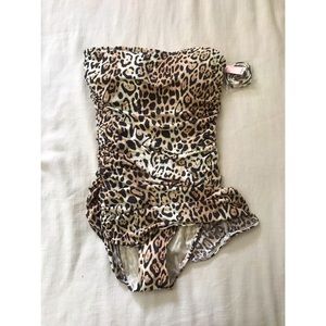 Victoria’s Secret Strapless One-Piece Bathing Suit